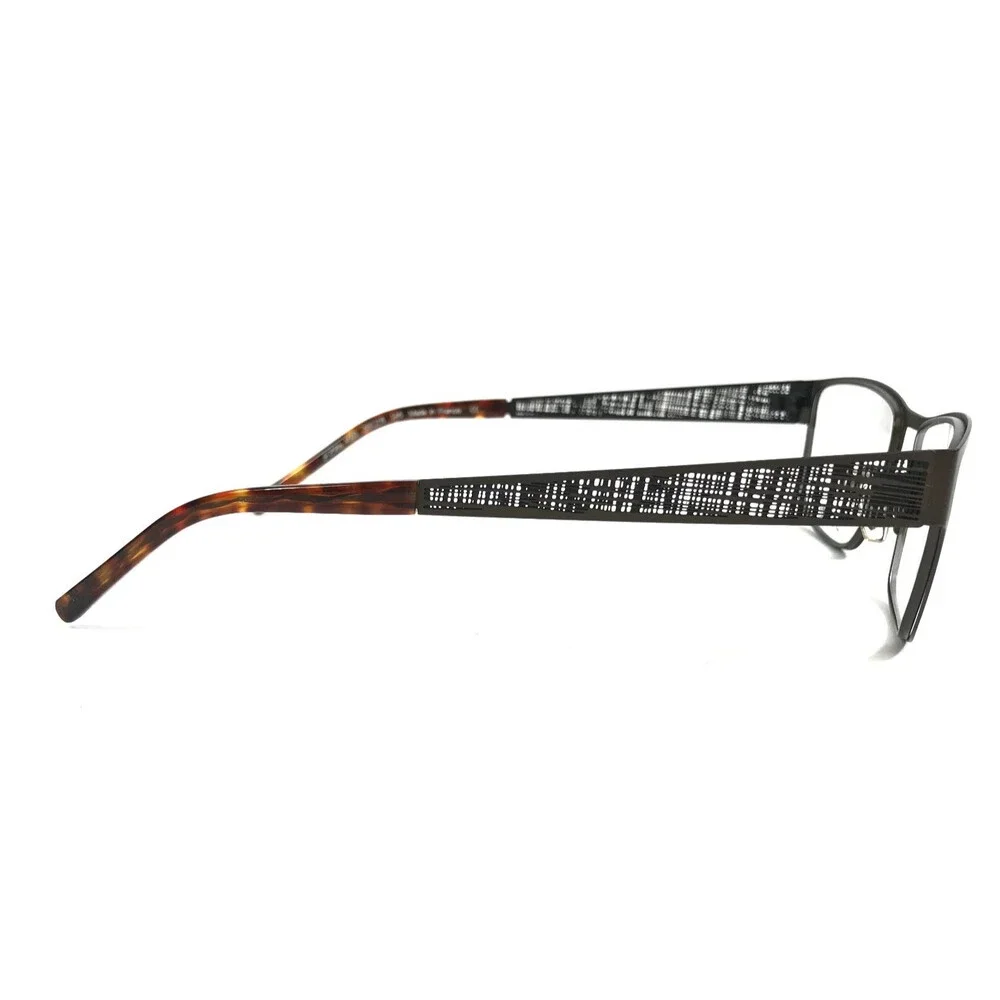 J.F. Rey Eyeglasses Frames JF2586 4500 Matte Gray Rectangle Full Rim 55-18-145